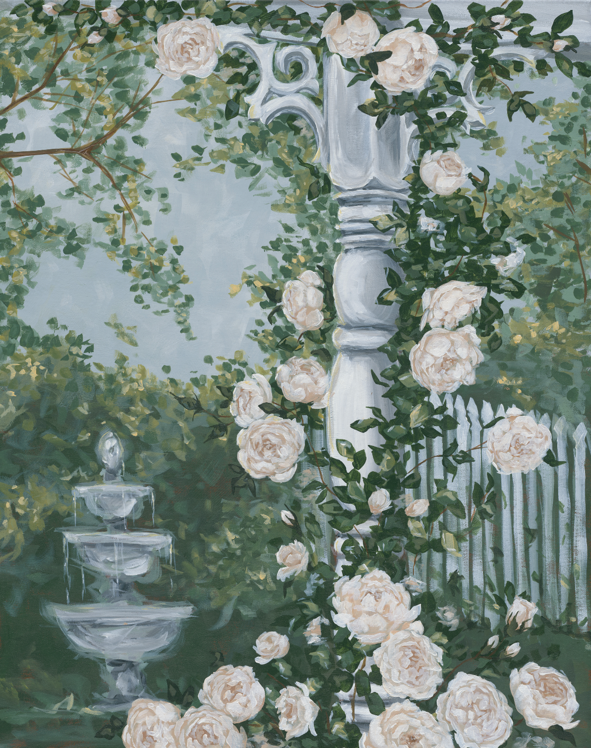 Fountain & Garden Digital Download