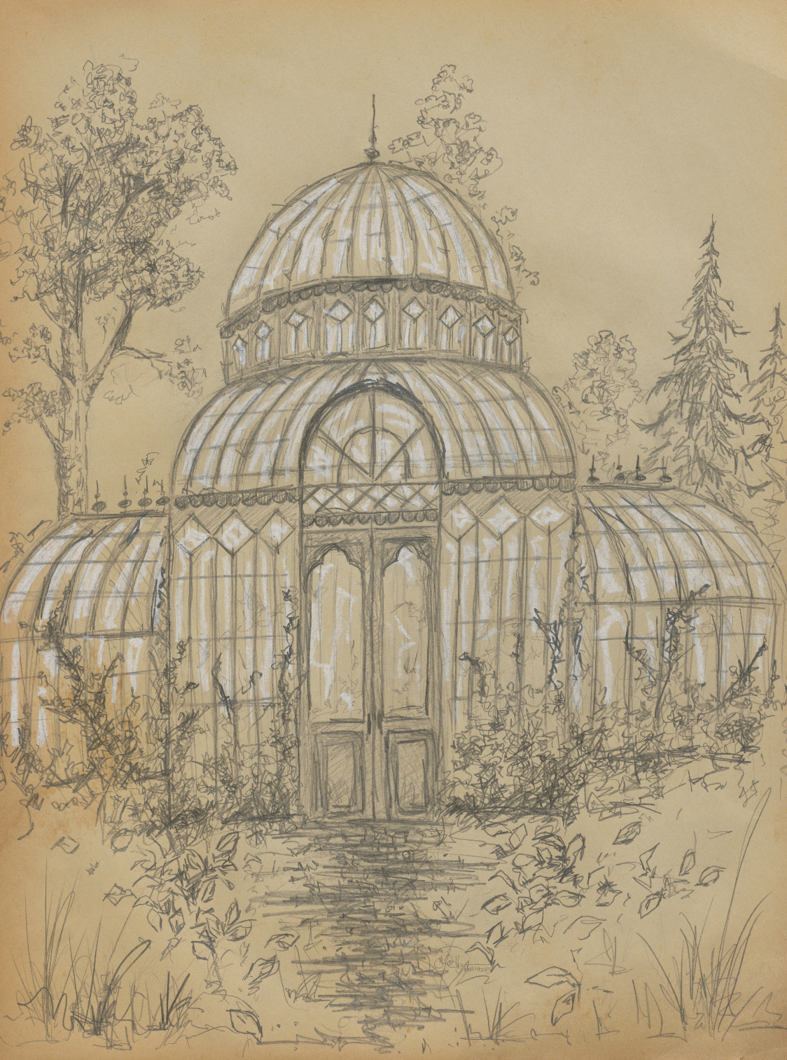 Victorian Conservatory #2 Digital Download