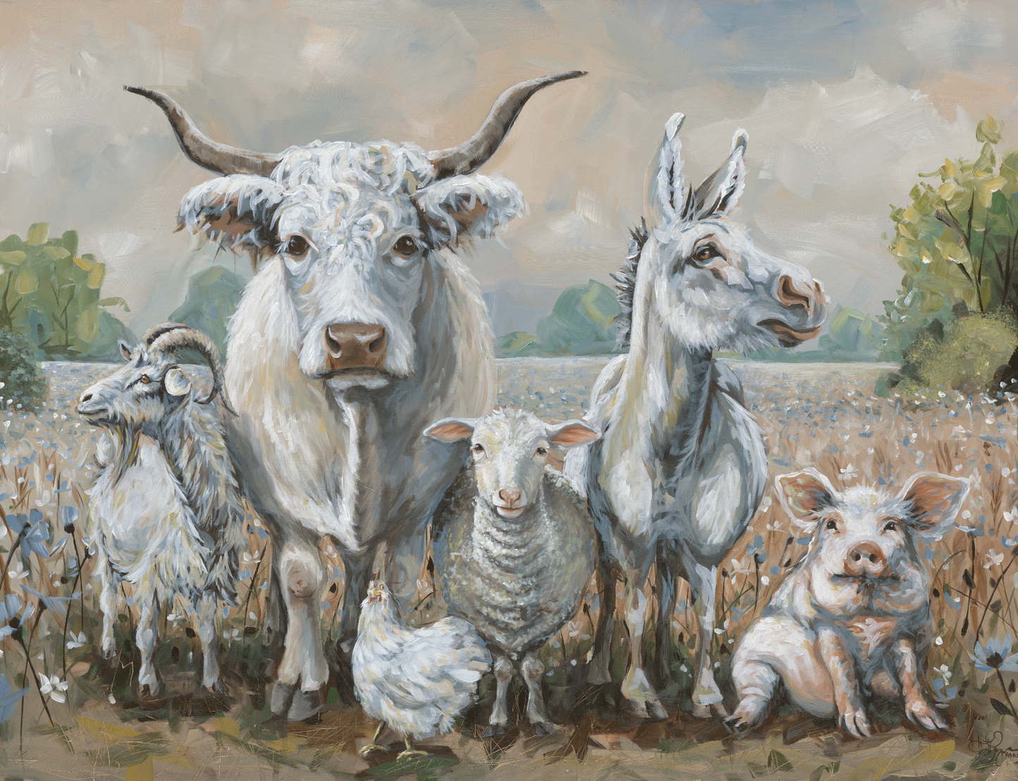 Blue Meadow Digital Download