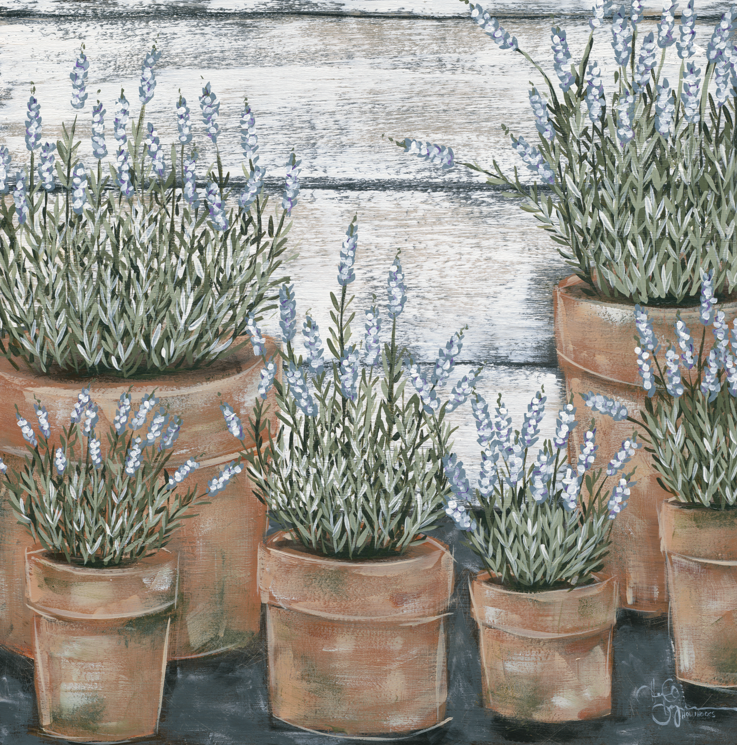 Lavender & Terra Cotta Digital Download