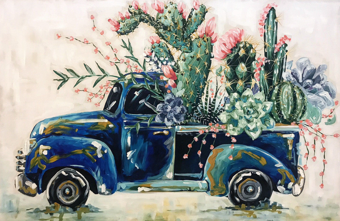Succulent Truck #1 Digital Download