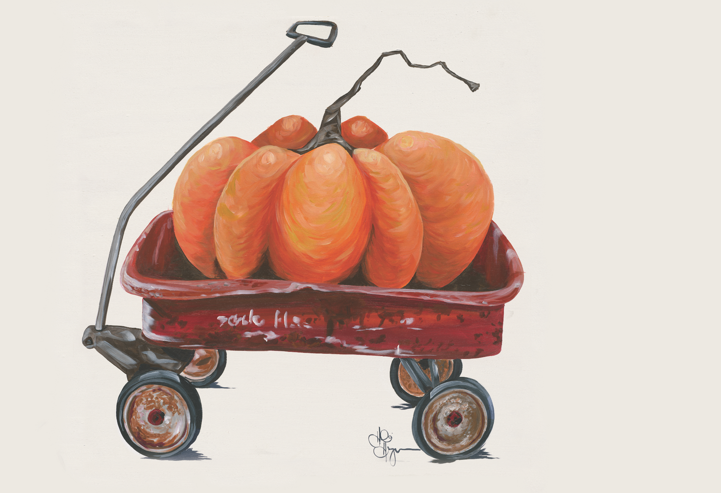 Pumpkin Wagon Digital Download