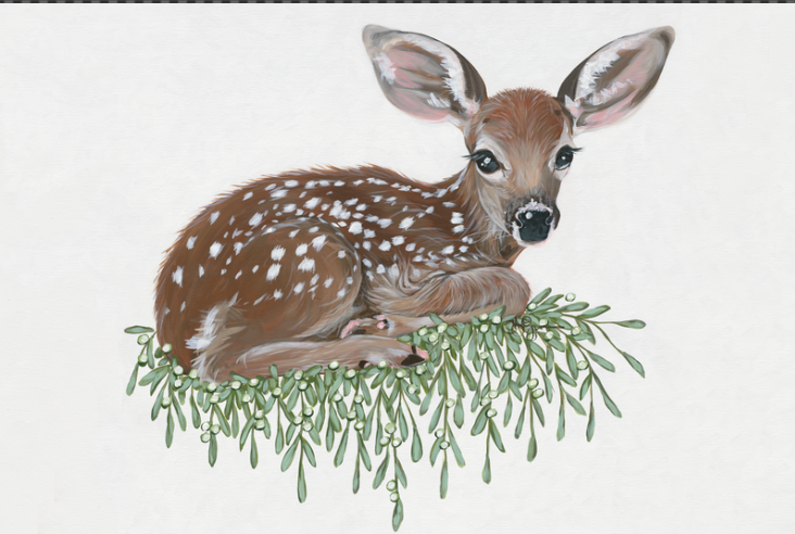Woodland Fawn Digital Download