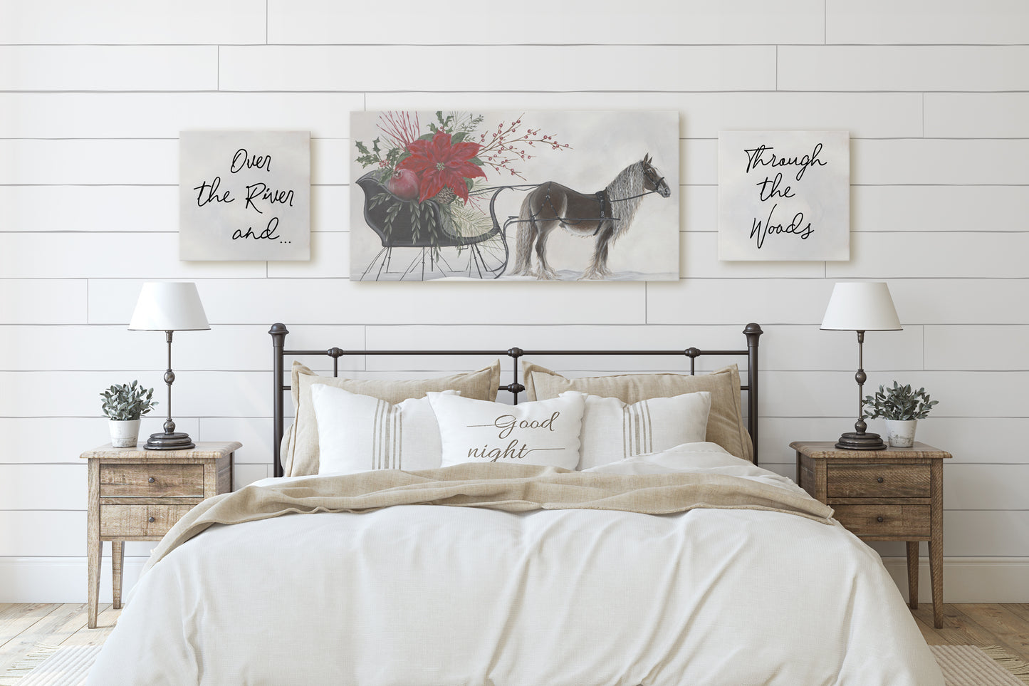 Pony & Poinsettias