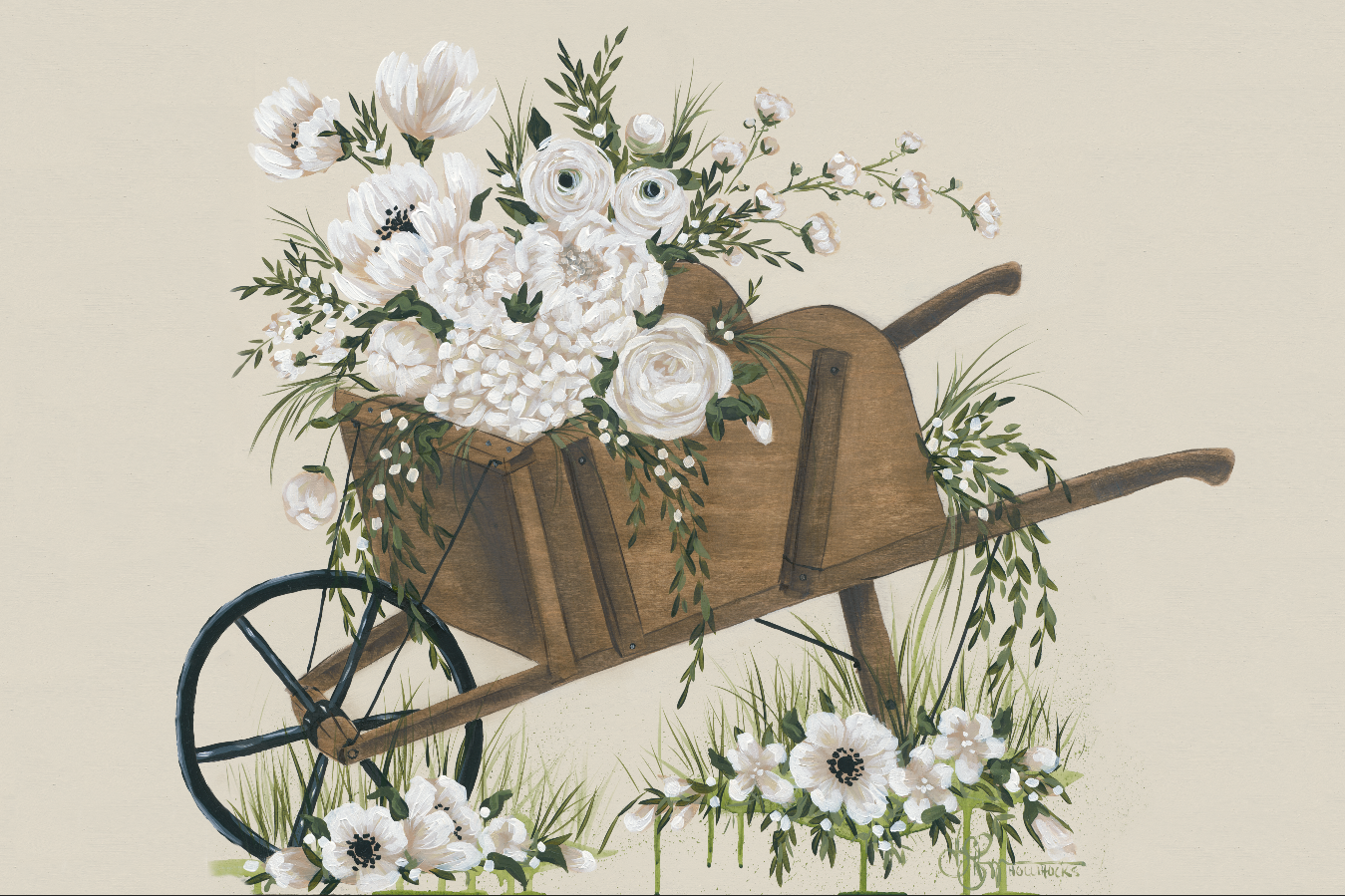 Antique Wheelbarrow