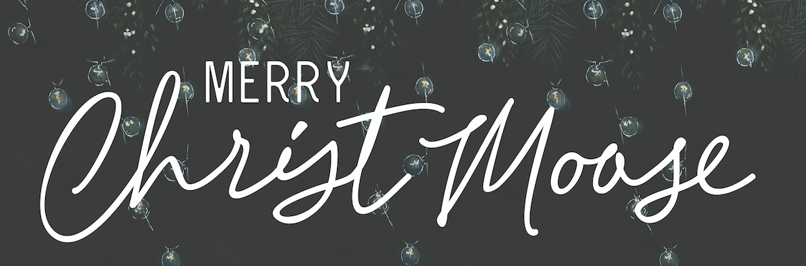 Merry Christ-Moose!