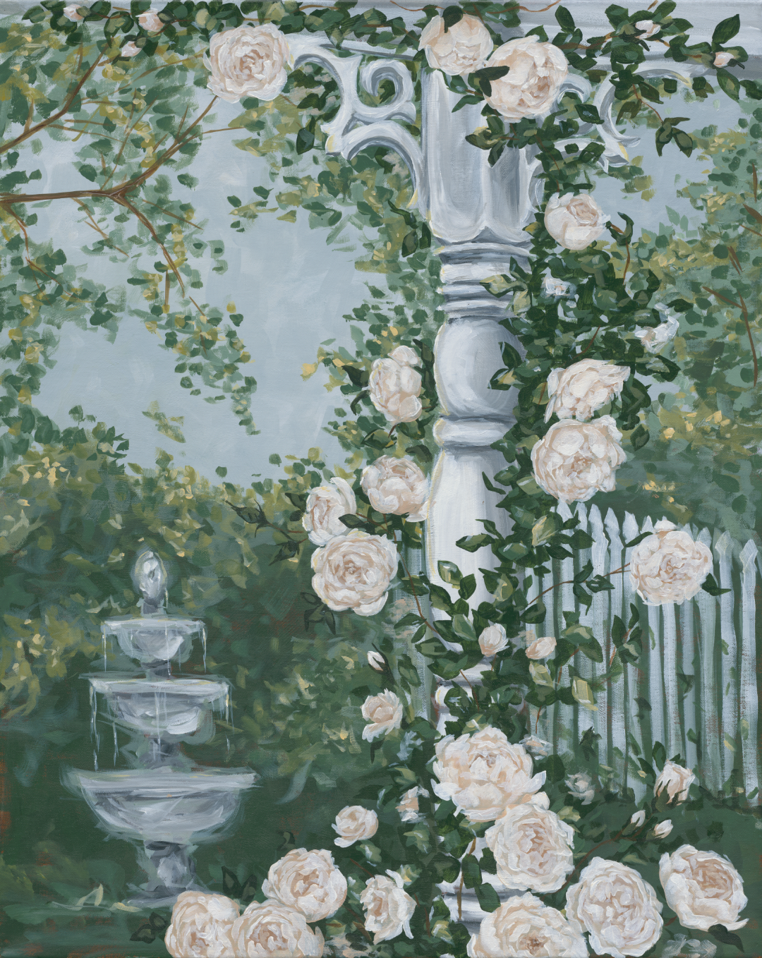 Fountain and Garden