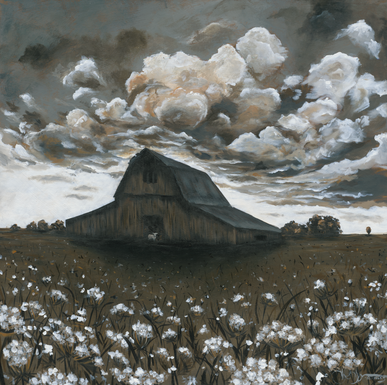 Stormy Barn