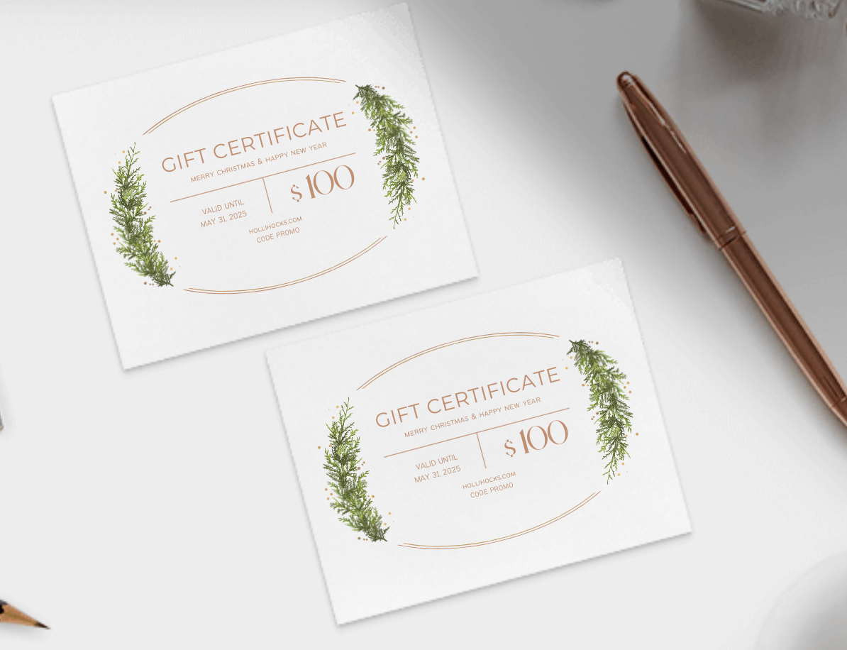 Hollihocks Gift Card