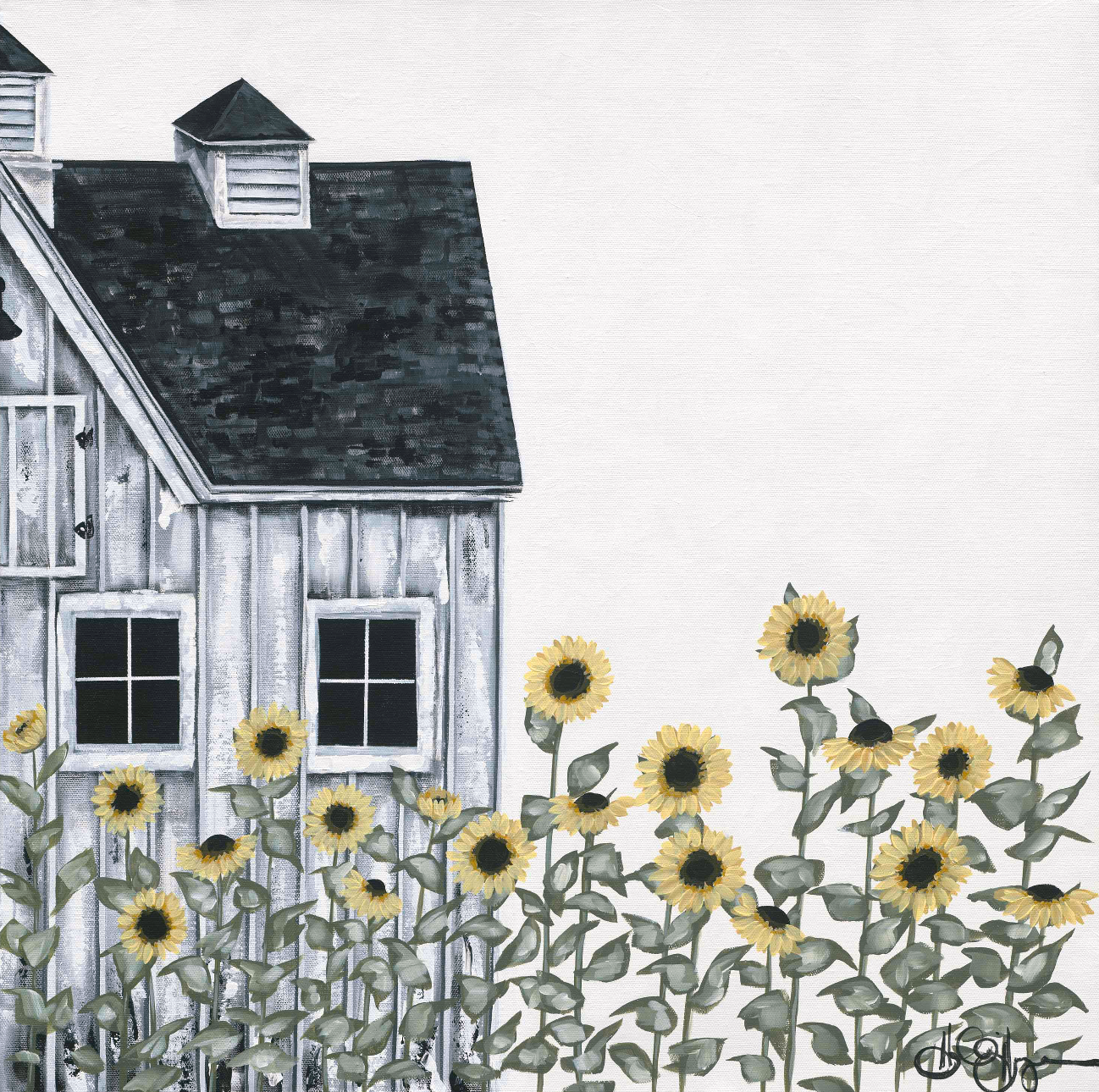 Sunflower Cottage Right Side