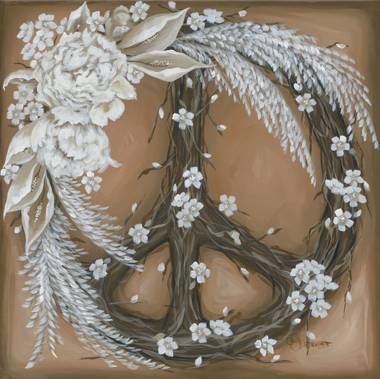 Peace with Flowers Digital Download