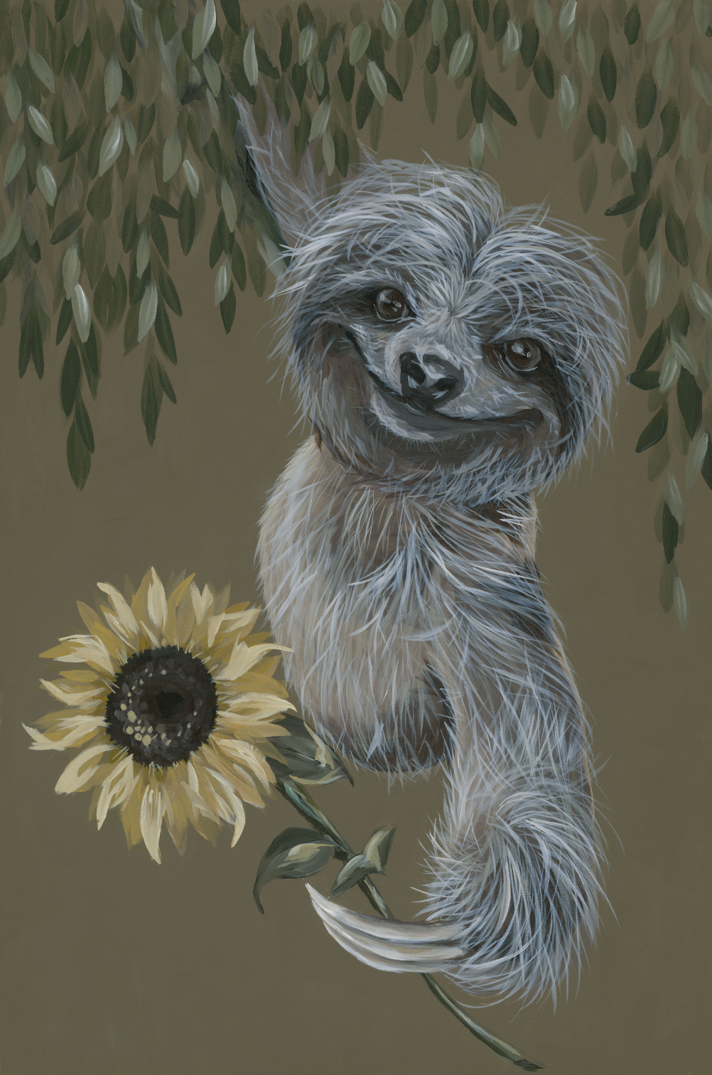 Happy Sloth Digital Download