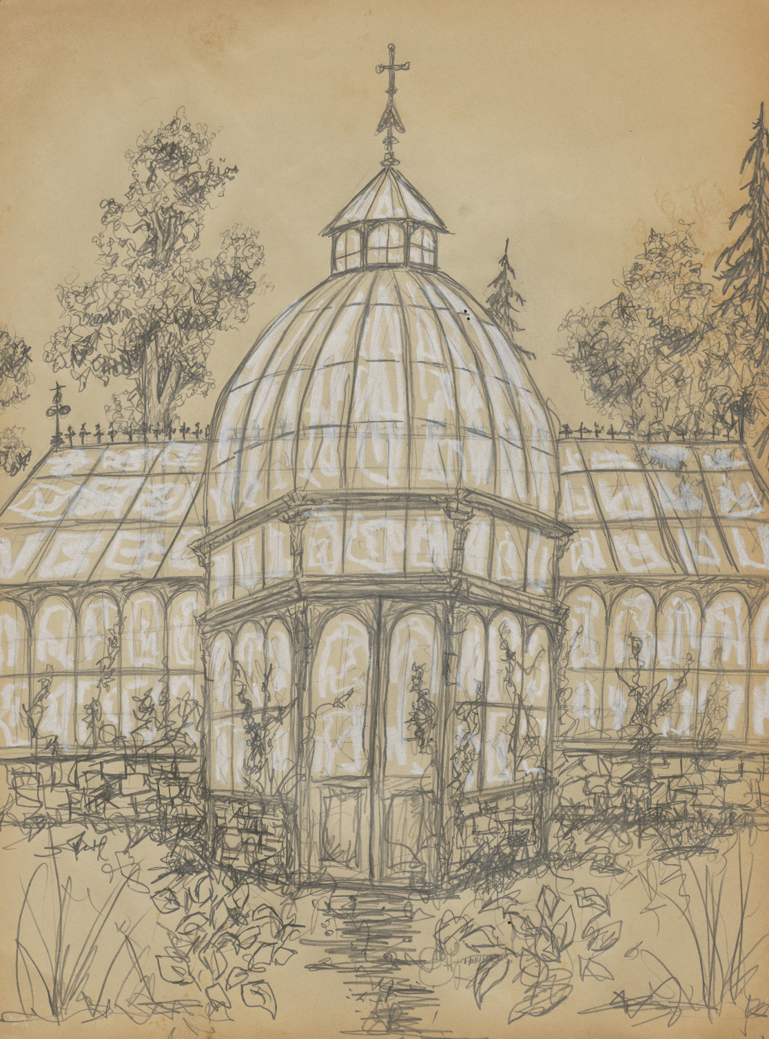 Victorian Conservatory #1 Digital Download