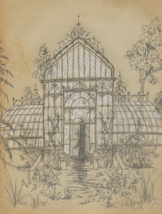 Victorian Conservatory #3 Digital Download