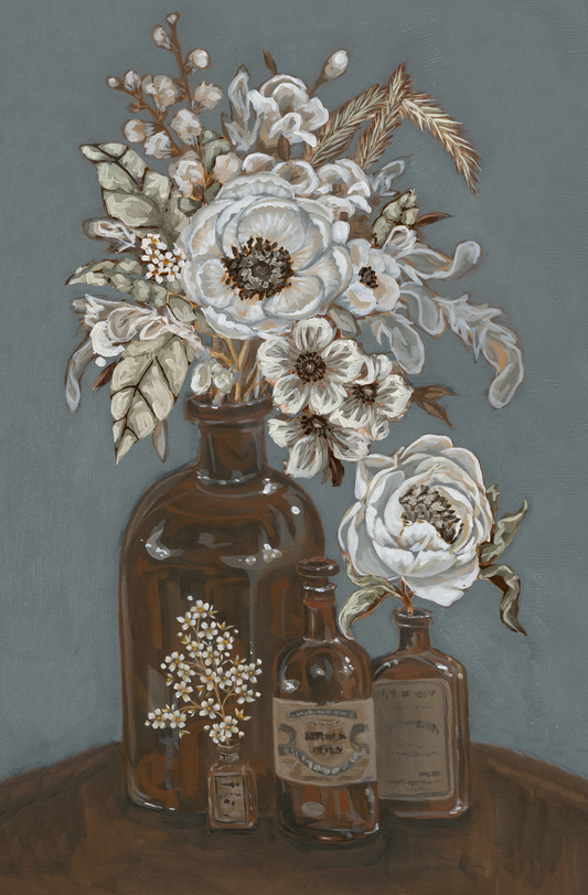 Apothecary & Flowers Neutrals Digital Download
