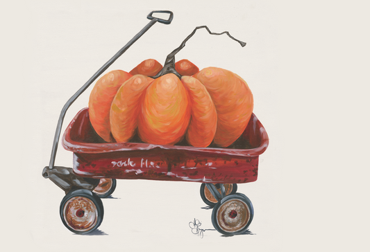Pumpkin Wagon Digital Download