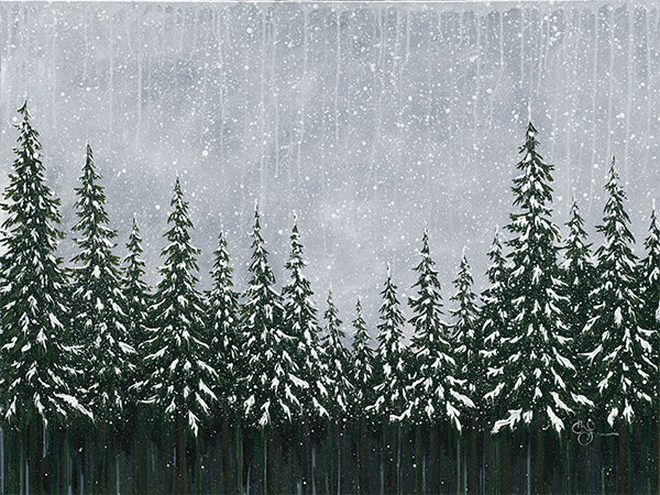 Snowy Forest Digital Download