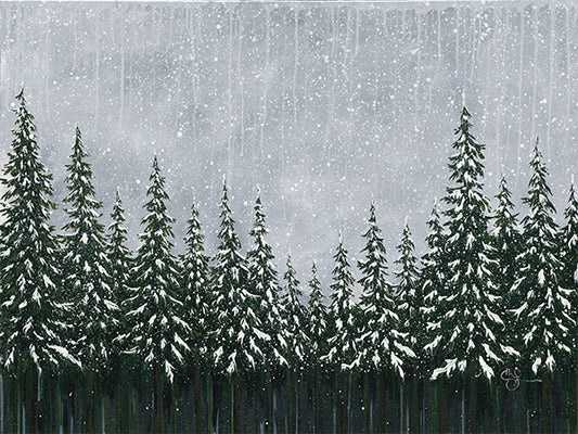 Snowy Forest Digital Download