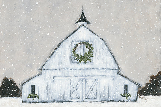 Snowy Barn Digital Download