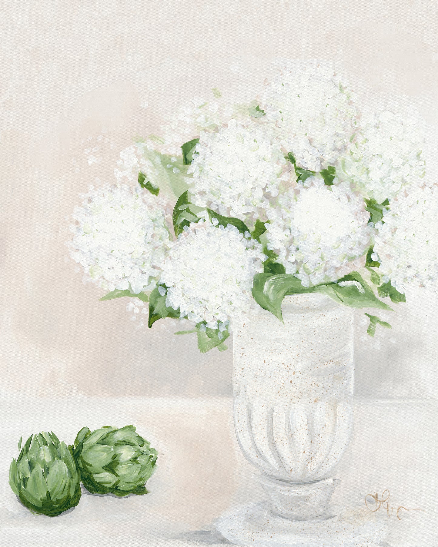 Hydrangeas & Artichokes Digital Download
